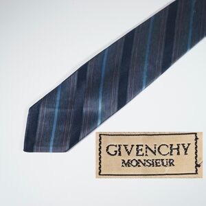 Givenchy Givenchy Monsieur Tie LONG XL 63" Striped Pattern